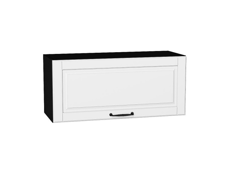 358*800* Шкаф верхний горизонтальный Дублин Special White