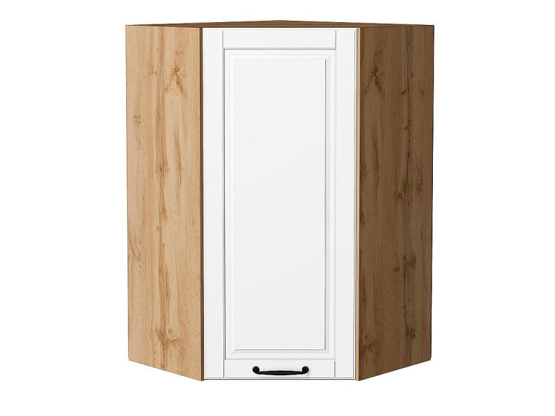 920*600*600 Шкаф верхний угловой Дублин Special White