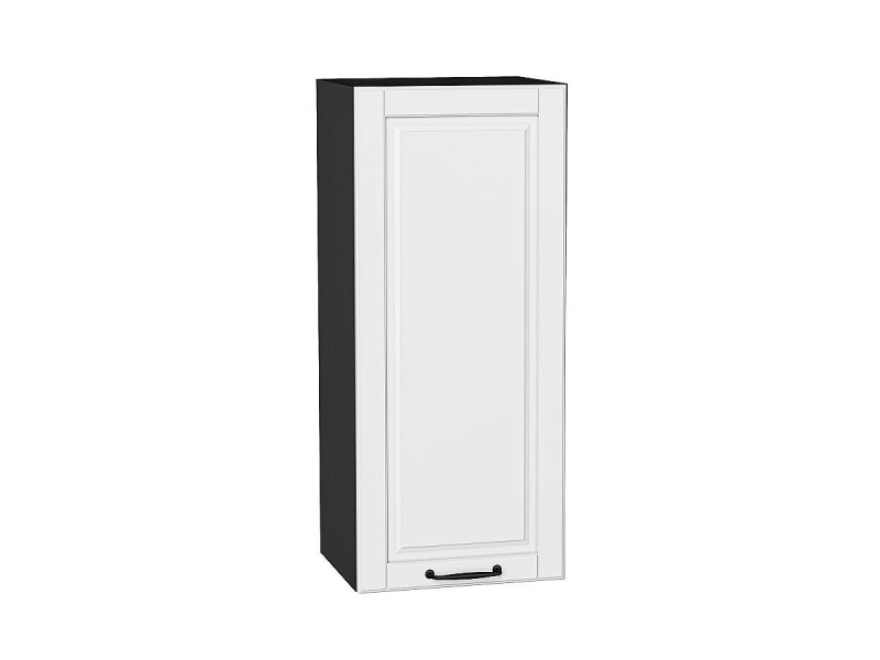 920*400* Шкаф верхний с 1-ой дверцей Дублин Special White