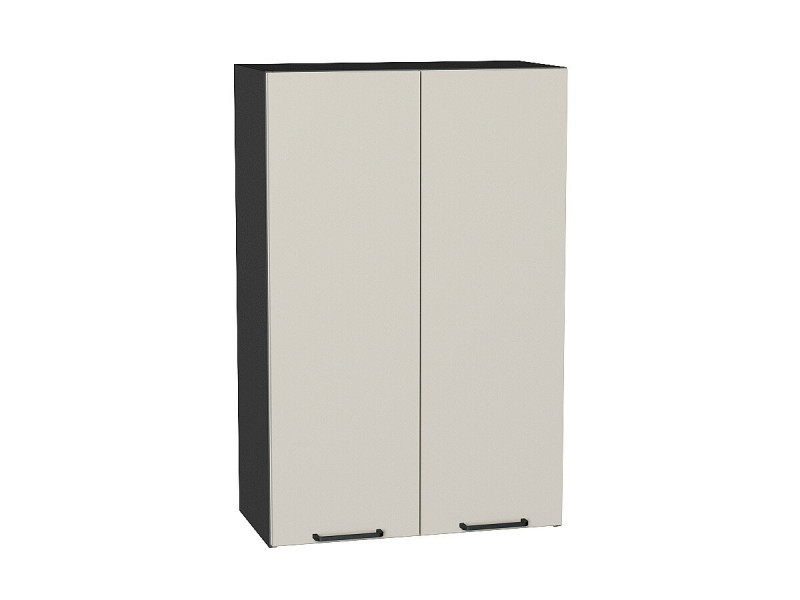 920*600* Шкаф верхний с 2-мя дверцами Флэт Cashmere In 2S Graphite