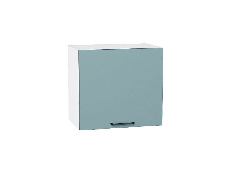 460*500* Шкаф верхний горизонтальный Флэт Grey-green In 2S Белый
