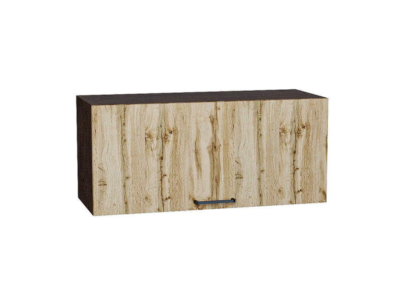 358*800* Шкаф верхний горизонтальный Флэт Wotan Oak 2S Graphite