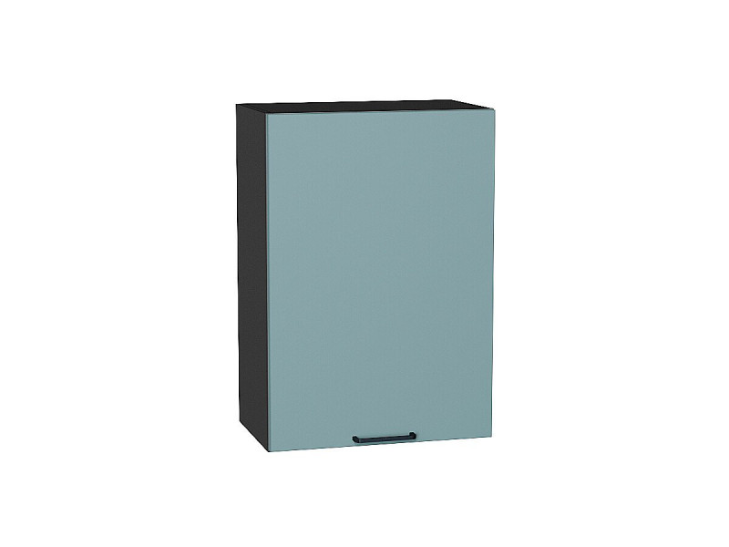 716*500* Шкаф верхний с 1-ой дверцей Флэт Grey-green In 2S Graphite