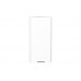 920*300*306 Шкаф верхний торцевой Флэт White In 2S Белый