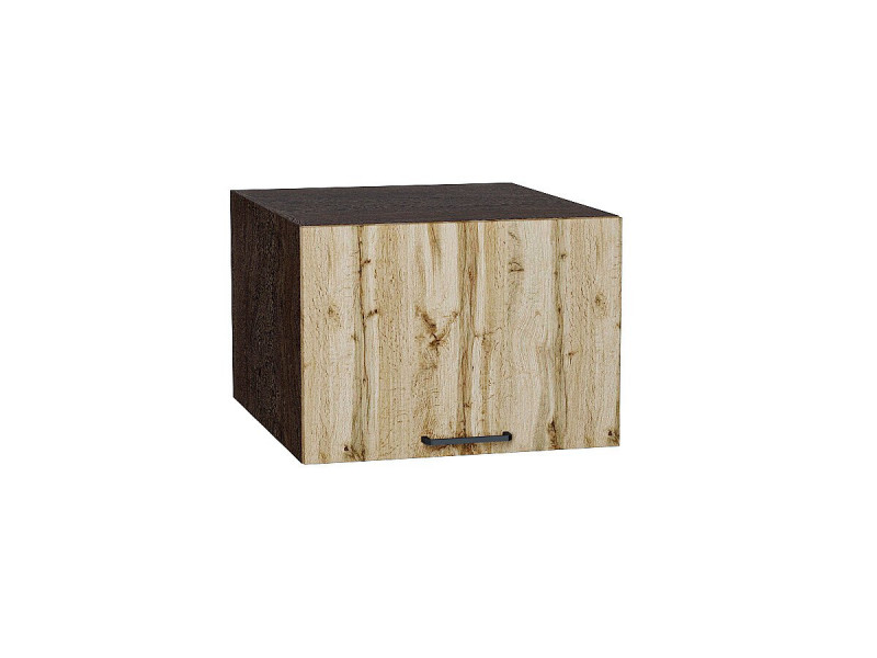 358*500* Шкаф верхний горизонтальный глубокий Флэт Wotan Oak 2S Graphite