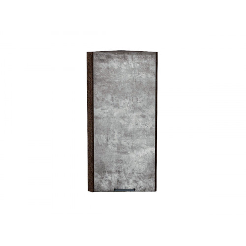 920*300*306 Шкаф верхний торцевой Флэт Temple Stone 2S Graphite