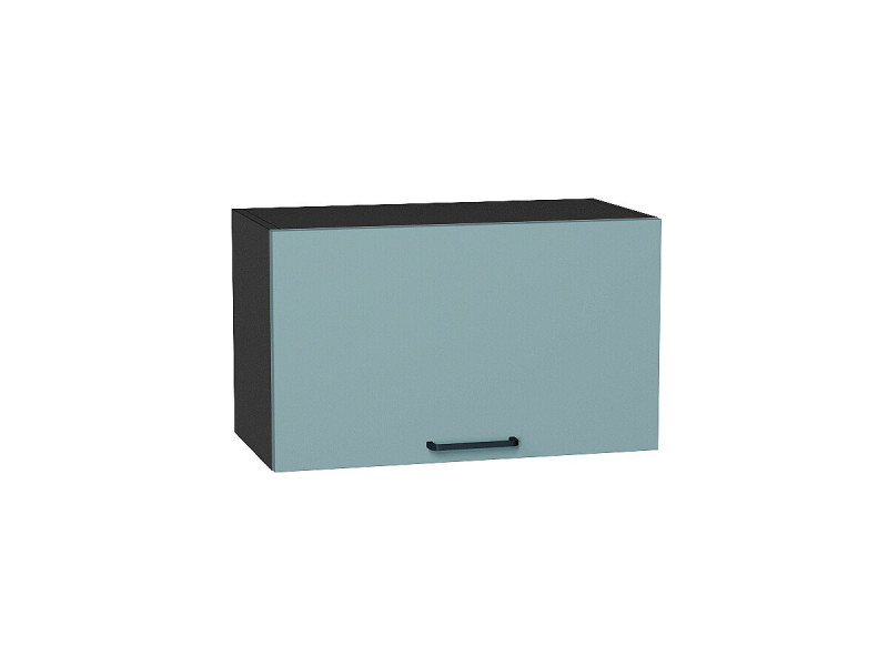 358*600* Шкаф верхний горизонтальный Флэт Grey-green In 2S Graphite