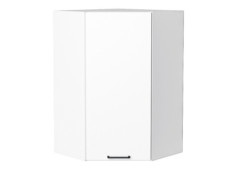 920*600*600 Шкаф верхний угловой Флэт White In 2S Белый