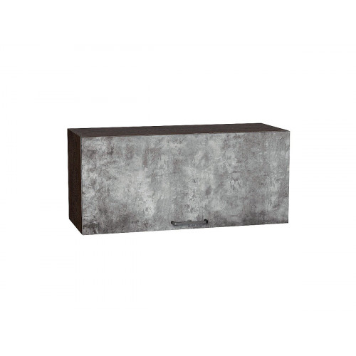 358*800* Шкаф верхний горизонтальный Флэт Temple Stone 2S Graphite